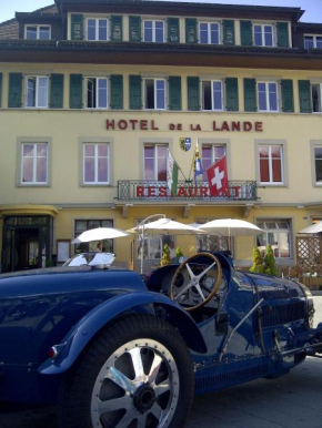 Гостиница Hotel de la Lande  Л'оберсон